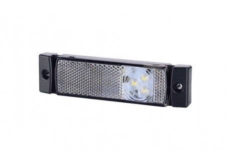 Zijmarkeringslicht 12/24V LED - Wit LD-127 L1045 Zijmarkeringslicht 12/24V LED - Wit LD-127 L1045